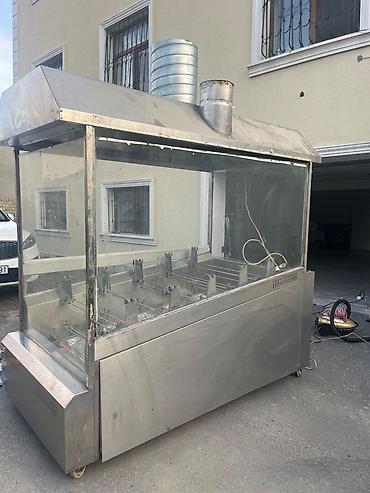 Restoran manqalları: Pasco brendinin paslanmayan poladdan hazırlanmış vitrinli dönər/kabab — 6