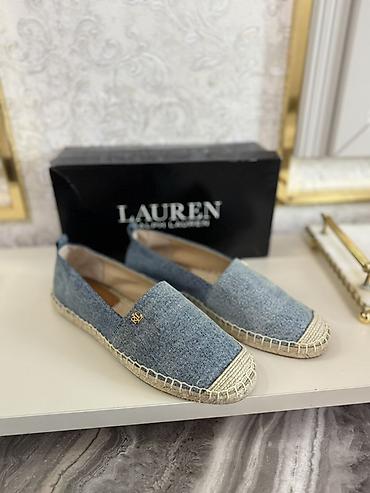xonca altligi: Lauren Ralph Lauren qadın espadriləri Yünidir Ölçü- 38 amma 37gedir - — 3