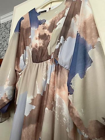 мех: • Məhsul: Uzun şifon don • Rəng/pattern: Buludvari akvarel print – — 2