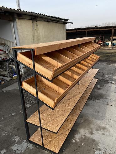 Витрины: Витрина Для продуктов, Лофт, 180 см * 200 см * 60 см, Новый — 1