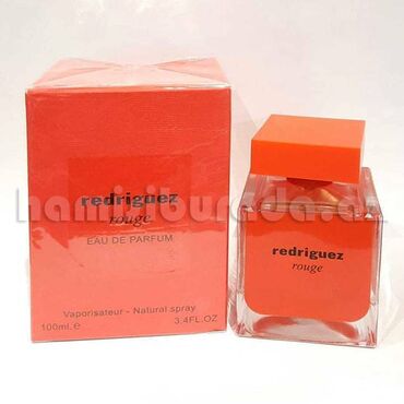 odun satışı: Ətir Redriguez Rouge Eau De Parfum for Women Qırmızı rəngin zəngin