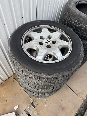 hankook: Колеса в сборе >80 / R 15, Всесезонная, Б/у, Комплект, Легковые, Литые, отверстий - 4 — 1