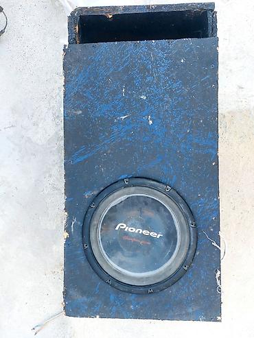 Pioneer TS-W310 avtomobil sabvuferi və portlu taxta korpus - Model