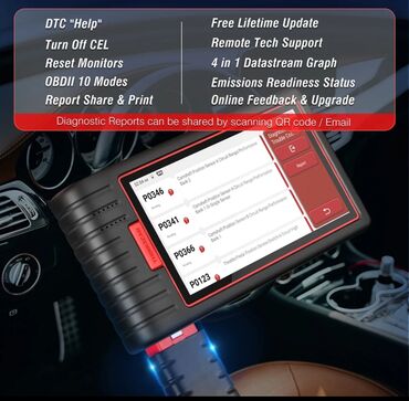 Alati za automobile: NOVO - Thinkcar ThinkScan Max 2 EU WiFi Bluetooth OBD2 Thinkcar — 5