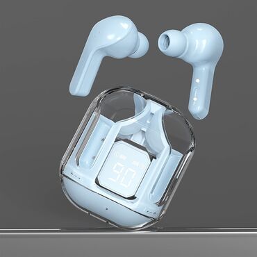 audio: Bluetooth qulaqcıq Y26 - yenidir, mavi rəngdədir, gözəl görünüşlü