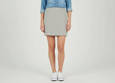 spódnice midi z rozcięciem w kwiaty: Women`s skirt, size M