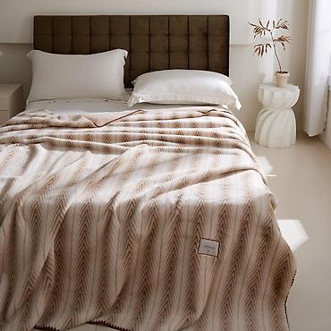 mikrofiber: First Home brendinin ultra-yumuşaq pledi - Material: qalın, tüklü — 4