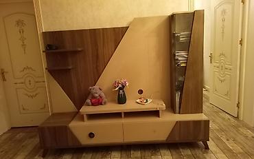 Стенки-шкафы: Müasir dizaynlı TV stendi və divar modulu - Material: laminat/MDFlam — 1