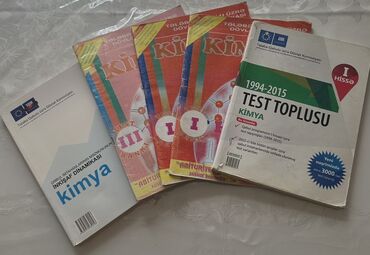 Azərbaycan Tarixi: Məhsul: Kimya üzrə abituriyent hazırlığı üçün kitab və test topluları
