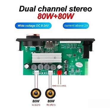 mini pegla za putovanja: MP3 MODUL SA POJACALOM 2X80W - UGRADNO POJACALO | Mp3 modul za — 1