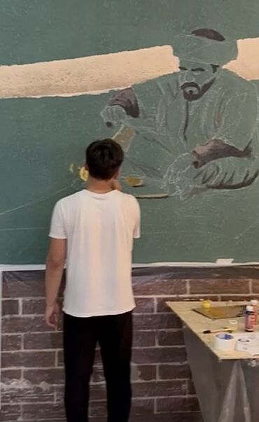 Декоративная роспись: Фактурная живопись, Художественная роспись, Граффити 3-5 лет опыта at lalafo.kg — 9 Декоративная роспись: Фактурная живопись, Художественная роспись, Граффити 3-5 лет опыта — 9