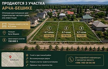 уча ток: 4 соток, Для строительства — 1