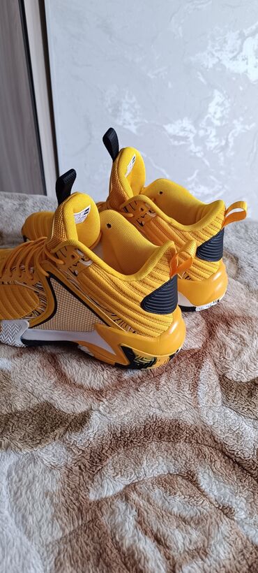 Кроссовки и спортивная обувь: Кроссовки спортивные, ярко‑желтые - Дизайн: динамичный — 9
