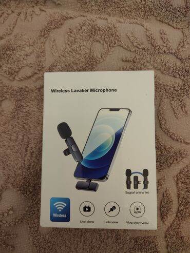 şunurlu mikrafon: Yeni Simsiz (Bluetooth) Mikrofon Pulsuz çatdırılma