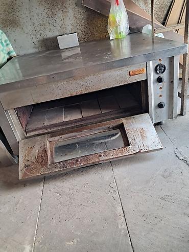 pizza sobası: Peşəkar mətbəx avadanlıqları paketi 1) Anadolu markalı daş tabanlı — 1