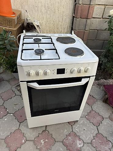 60: Плита BEKO комбинированная (газ + электричество) - Варочная панель: 4 — 1