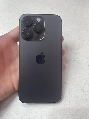 iphone 16 e: IPhone 14 Pro, Б/у, 256 ГБ, Matte Space Gray, Защитное стекло, Чехол — 1