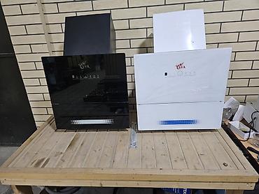 Кухонные вытяжки: Продаю Мощные без шумные вытяжки, каленое стекло, управление — 2