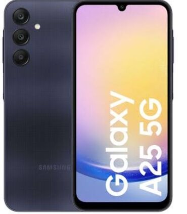 Nokia: Samsung Galaxy A25, rəng - Qara, Barmaq izi