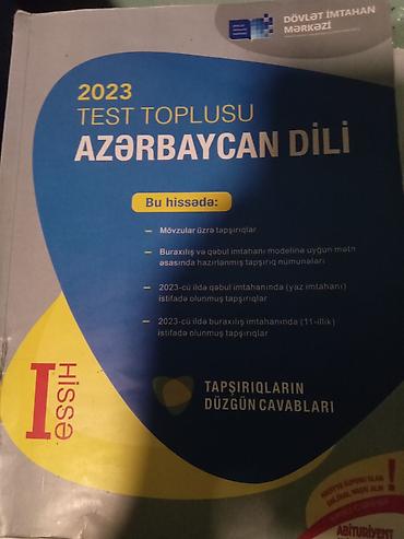 Testlər: Dim test toplulari, az dili qayda kitabi guven, ingilis dili nergiz — 4