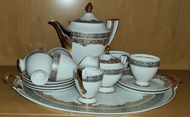 чайники большие: Чайный сервиз ( посуда) на 6 персон ( позолота) производства