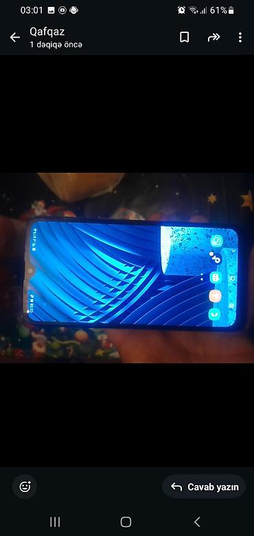 Samsung: Samsung Galaxy A10s, 32 GB, rəng - Mavi, Barmaq izi — 8