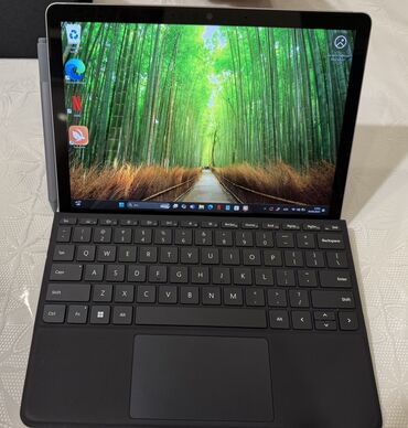 Настольные ПК и рабочие станции: Microsoft Surface Go3 noutbuku ilə işləmək və əylənmək üçün ideal