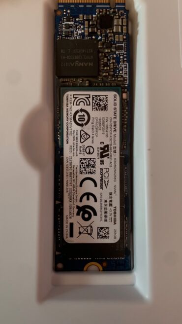 toshiba notebook adapter: Daxili SSD disk Toshiba, 256 GB, M.2, Yeni