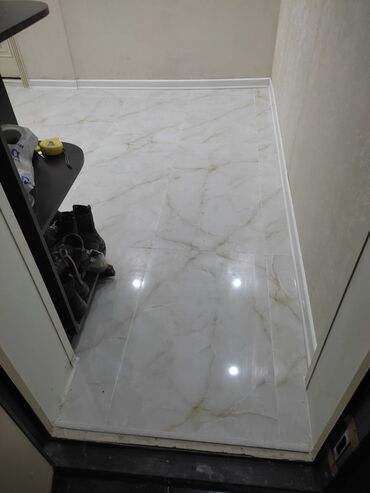 Plitə işləri: Tamet Aqlay Qabancik Kafel Metlax işləri görülür.Heyet Ve Bağ — 17