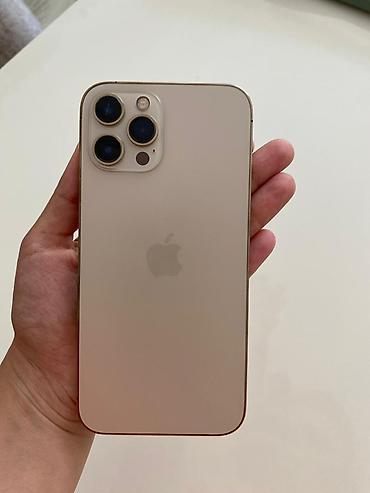 iphone 12 pro max ucuz: IPhone 12 Pro Max, Qızılı, Face ID — 5
