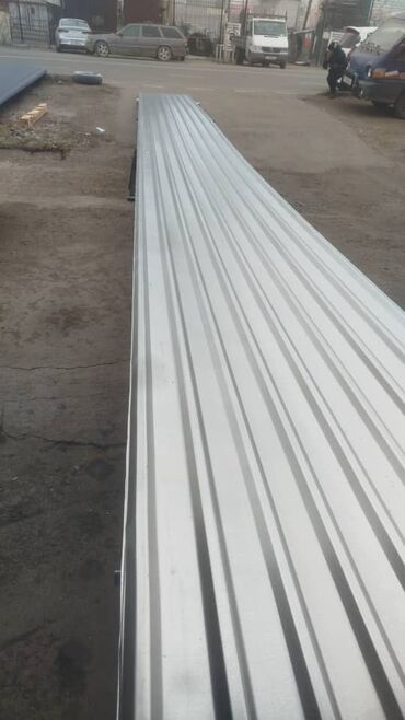 Профнастил: Оцинкованный матовый профнастил толко Россия 💯 толшына at lalafo.kg — 3 Профнастил: Оцинкованный матовый профнастил толко Россия 💯 толшына — 3