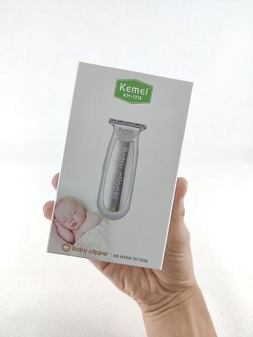 kemei: Kemei 1318 - триммер для детских волос. Маленький и компактный — 3