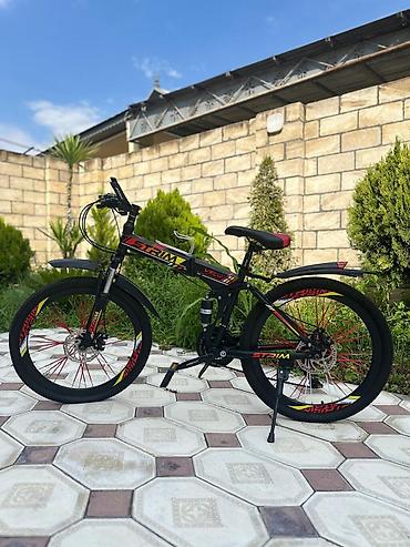 velo satışı: STRIM V520 qatlanan dağ velosipedi - Qatlanan alüminium/metal korpus — 8