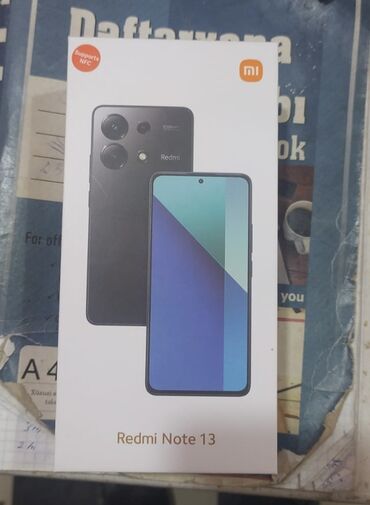 c4 b0phone x: Xiaomi Redmi Note 13, 256 GB, rəng - Qara