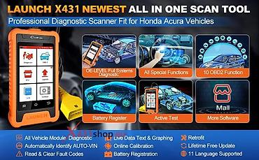 Alati za automobile: Novo - LAUNCH X431 Creader Elite OBD2 za Honda / Acura — 20