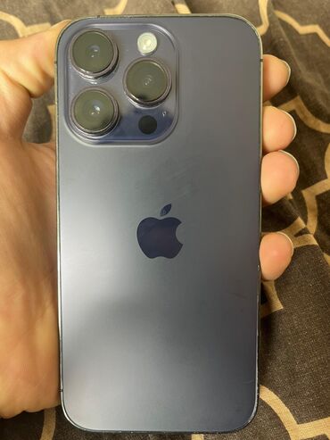 iphone şəki: IPhone 14 Pro, 128 GB, Deep Purple, Face ID, Sənədlərlə