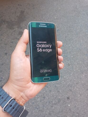 samsung s edge бу: Samsung Galaxy S6 Edge, 32 GB, rəng - Yaşıl, Barmaq izi