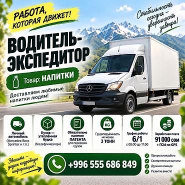 водитель в с д: Требуется Водитель-экспедитор, С личным транспортом, Без опыта, Техподдержка, Полный рабочий день, Старше 23 лет — 2