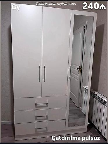 şfanerler: *3 qapılı dolab 230Azn💥* ✔️ Rəng seçimi var ✔️ Matireal Rusiya — 8