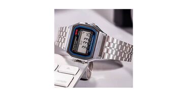 Ručni satovi: Muški digitalni sat sa metalnom narukvicom Prelep muški digitalni sat — 8