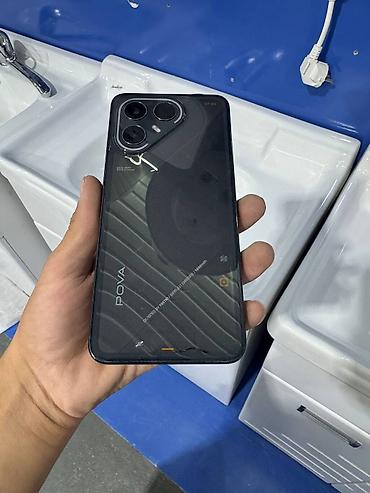 iphone 17 pro mac: Tecno Pova, Б/у, 256 ГБ, цвет - Черный, 2 SIM — 1