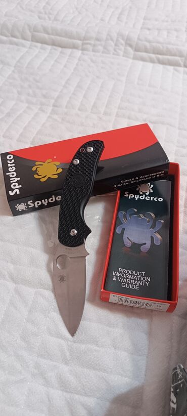 черви для рыбалки: Складной нож Spyderco Sage 5. Пользовался 2 недеои и нож показал себя