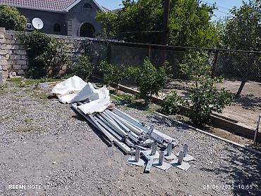 Naveslər, markizlər: Metal karkaslı tent/çadır konstruksiyası - Tətbiq: həyət, tədbir — 11