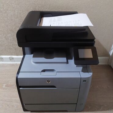 Принтеры: Цветной лазерный принтер МФУ 3в1HP Color LaserJet Pro MFP M476dn