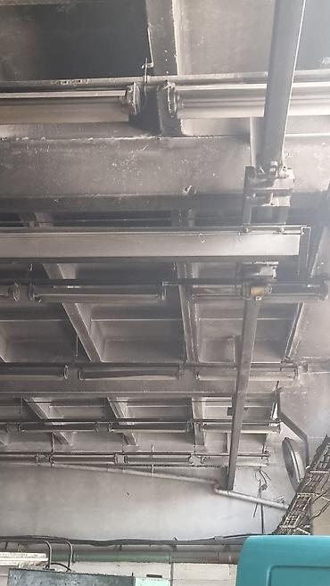 Двутавровая балка: Продается подвесная кран балка + пути., ширина пролёт 8метров, длина — 4