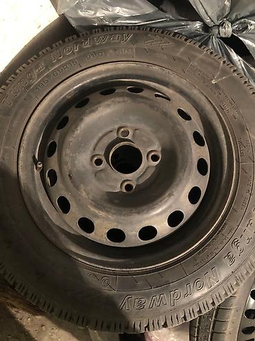 vossen diska: Колеса в сборе 195 / 65 / R 15, Зима, Б/у, Комплект, Легковые, Железные, отверстий - 4 — 2