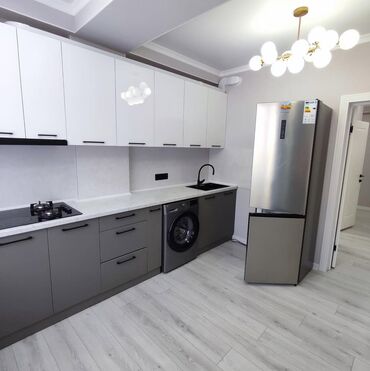 квартиры с ремонтом в рассрочку: 1 бөлмө, 42 кв. м, Элитка, 7 кабат, Евроремонт