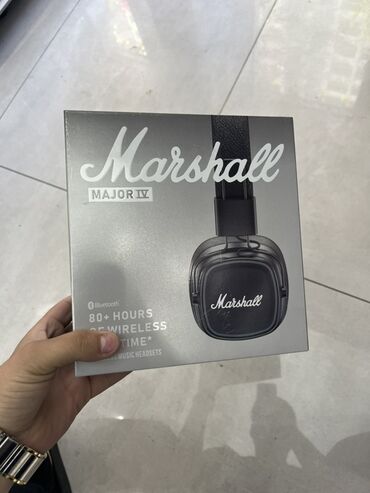 bluetooth mause: Simsiz (Bluetooth) Qulaqcıqlar, Marshall, rəng - Qara