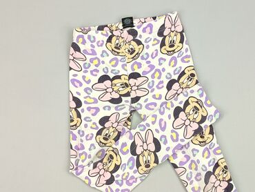 legginsy disney: Legginsy dziecięce, Disney, 8 lat, 128, stan - Bardzo dobry