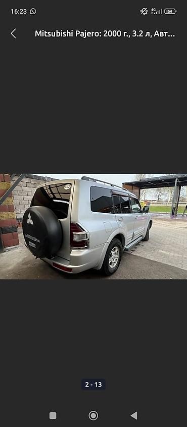 Mitsubishi: Mitsubishi Pajero: 2000 г., 3.2 л, Автомат, Дизель, Внедорожник — 9
